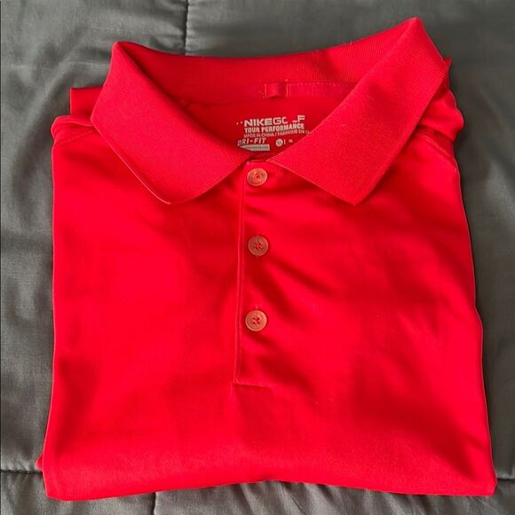 Nike Golf Tour Performance Red Polo Size XL - Picture 1 of 6